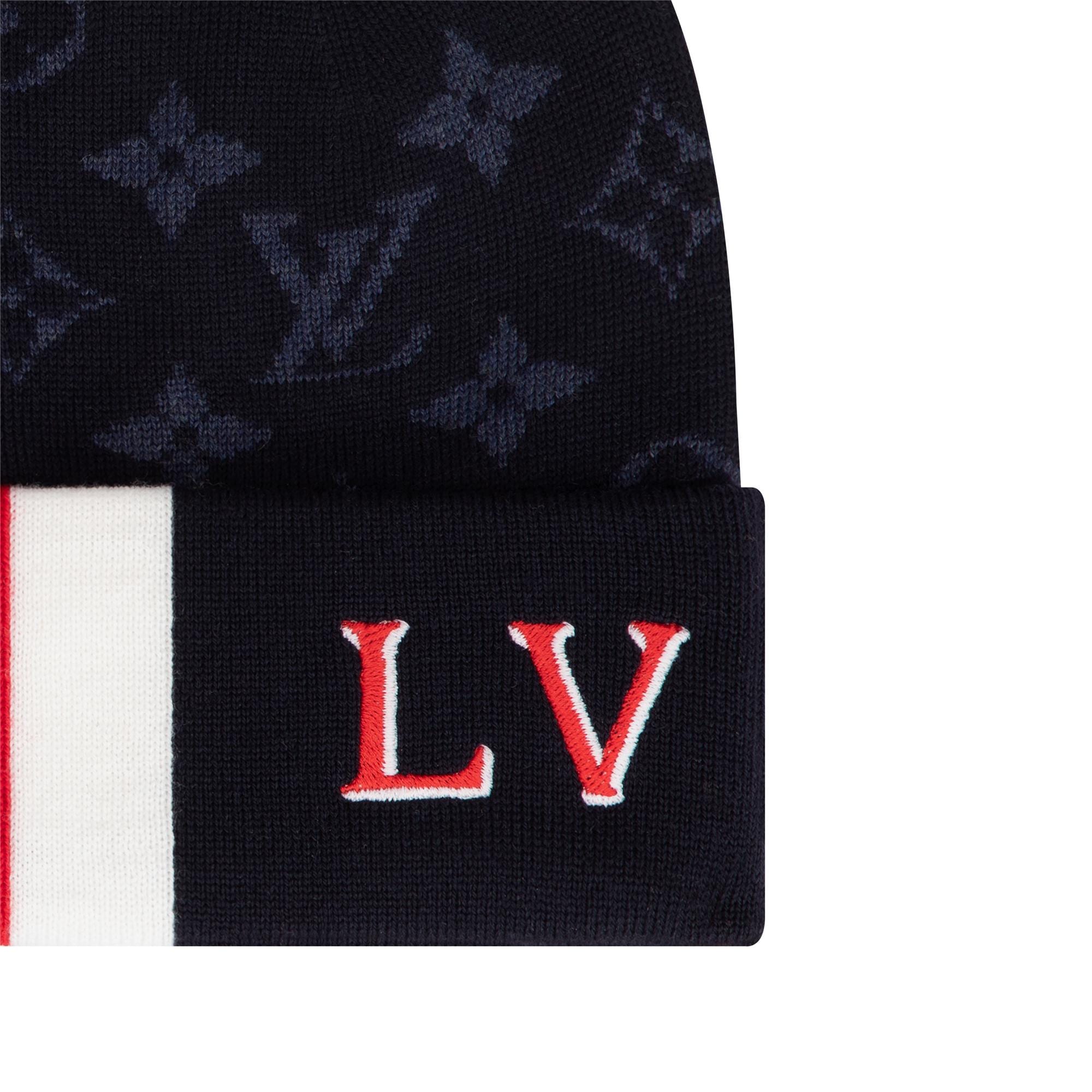 lv varsity beanie